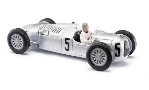 Miniature Auto Union Typ C 1/87 Busch No.5 Formel 1 GP Großbritannien 1937 mit Figur B.Rosemeyer Auto Union Typ C 1/87 Busch No.5 Formel 1 GP Großbritannien 1937 mit Figur B.Rosemeyer miniature