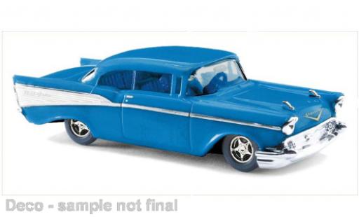 Miniature Chevrolet Bel Air 1/87 Busch Bel air bleu 1957 Chevrolet Bel Air 1/87 Busch Bel air bleu 1957 miniature