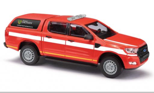 Ford Ranger 1/87 Busch prougeection civile Sachsen 2016 miniature