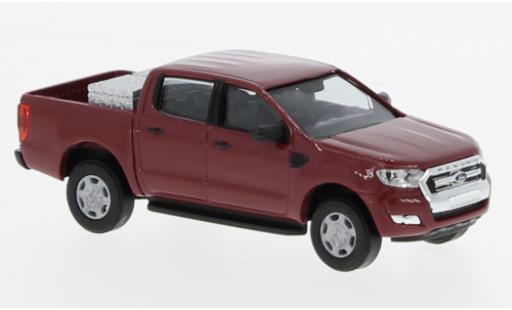 Ford Ranger 1/87 Busch rouge foncé 2016 miniature