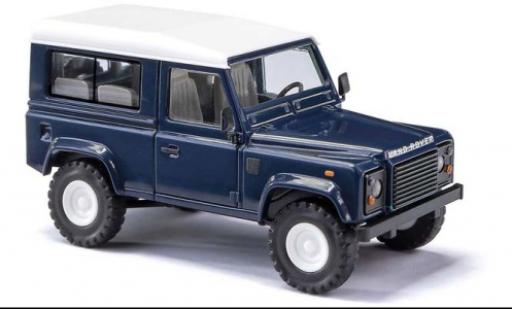 Miniature Land Rover Defender 1/87 Busch 90 bleu foncé 1983 Land Rover Defender 1/87 Busch 90 bleu foncé 1983 miniature