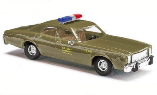 Miniature Plymouth Fury 1/87 Busch Military Police 1976 Plymouth Fury 1/87 Busch Military Police 1976 miniature