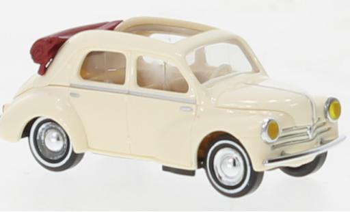 Miniature Renault 4CV 1/87 Busch cabriolet beige 1954 Renault 4CV 1/87 Busch cabriolet beige 1954 miniature