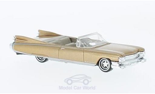 Miniature Cadillac Eldorado 1/87 Busch Convertibnle metallise beige 1959 Cadillac Eldorado 1/87 Busch Convertibnle metallise beige 1959 miniature