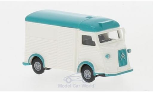 Miniature Citroen Type H 1/87 Busch Coffee and Crepes mit Girlanden Citroen Type H 1/87 Busch Coffee and Crepes mit Girlanden miniature