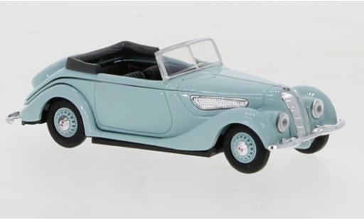 Miniature EMW 327 1/87 Busch Cabriolet metallise bleue 1952 EMW 327 1/87 Busch Cabriolet metallise bleue 1952 miniature