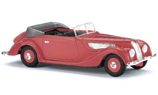 Miniature EMW 327 1/87 Busch Cabriolet rouge 1952 EMW 327 1/87 Busch Cabriolet rouge 1952 miniature