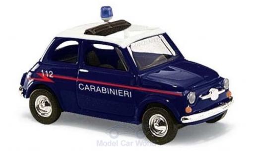 Fiat 500 1/87 Busch Carabineri 1965 miniature