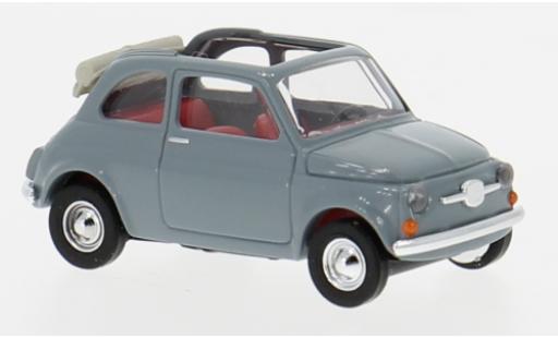 Fiat 500 1/87 Busch grise 1965 1:87 miniature