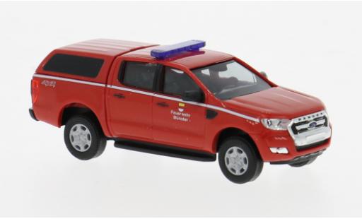 Ford Ranger 1/87 Busch 2016 Feuerwehr Münster 1:87 miniature