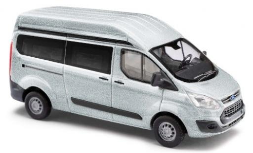 Miniature Ford Transit 1/87 Busch Custom Hochdach grise bus Ford Transit 1/87 Busch Custom Hochdach grise bus miniature