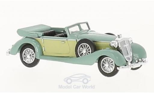 Miniature Horch 853 1/87 Busch Cabriolet verte 1933 Horch 853 1/87 Busch Cabriolet verte 1933 miniature
