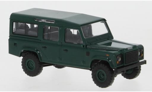 Miniature Land Rover Defender 1/87 Busch 110 verte/matt-verte RHD 1983 véhicule le Queen Land Rover Defender 1/87 Busch 110 verte/matt-verte RHD 1983 véhicule le Queen miniature