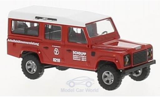 Miniature Land Rover Defender 1/87 Busch Scholpp 1983 Land Rover Defender 1/87 Busch Scholpp 1983 miniature