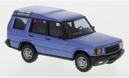Miniature Land Rover Discovery 1/87 Busch metallise bleue Land Rover Discovery 1/87 Busch metallise bleue miniature