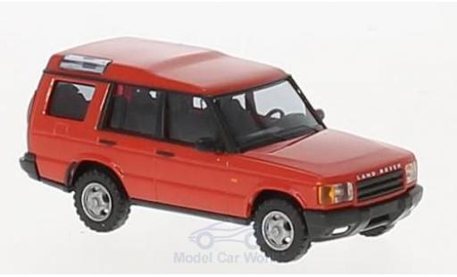 Miniature Land Rover Discovery 1/87 Busch rouge 1998 Land Rover Discovery 1/87 Busch rouge 1998 miniature