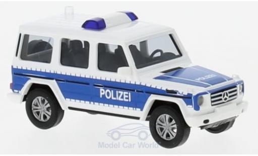Miniature Mercedes Classe G 1/87 Busch Polizei Brandenburg 2008 Mercedes Classe G 1/87 Busch Polizei Brandenburg 2008 miniature
