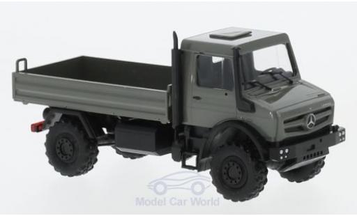 Miniature Mercedes Unimog 1/87 Busch U 5023 grise Mercedes Unimog 1/87 Busch U 5023 grise miniature