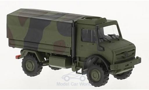 Miniature Mercedes Unimog 1/87 Busch U5023 2014 Militär in Tarnfarbe Mercedes Unimog 1/87 Busch U5023 2014 Militär in Tarnfarbe miniature