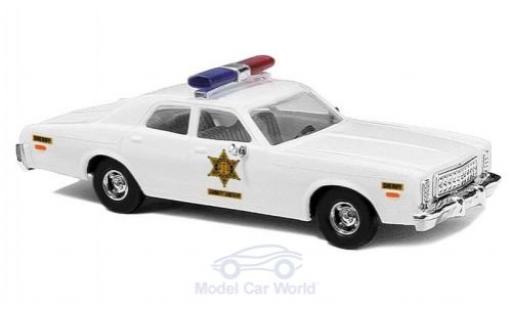 Miniature Plymouth Fury 1/87 Busch Sheriff 1976 Plymouth Fury 1/87 Busch Sheriff 1976 miniature