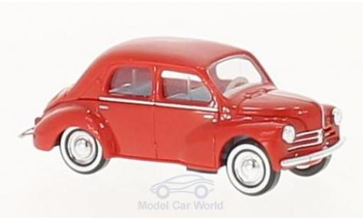 Miniature Renault 4CV 1/87 Busch rouge 1958 Renault 4CV 1/87 Busch rouge 1958 miniature