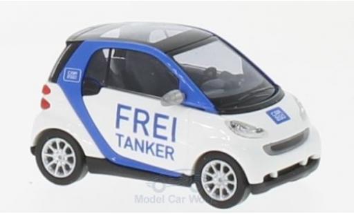 Miniature Smart ForTwo 1/87 Busch Fortwo Frei Tanker 2007 Car2go Smart ForTwo 1/87 Busch Fortwo Frei Tanker 2007 Car2go miniature