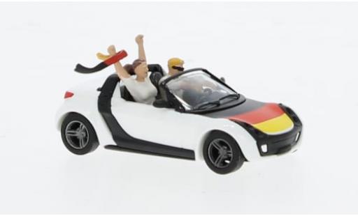 Smart Roadster 1/87 Busch Fu&szlig;ball-Fieber 2024 1:87 miniature