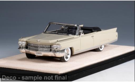 Cadillac Eldorado 1/43 Stamp Models Biarritz beige/noire 1963 1:43 miniature