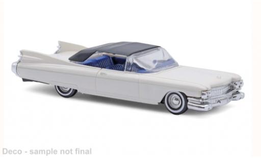Cadillac Eldorado 1/87 Busch grise/bleue 1959 1:87 miniature