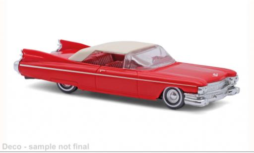 Cadillac Eldorado 1/87 Busch rouge/beige 1959 1:87 miniature