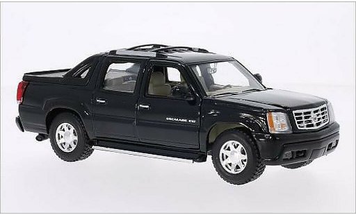 Cadillac Escalade pickup 1/24 Welly EXT noire 2002 miniature