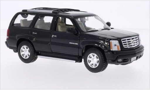 Cadillac Escalade suv 1/24 Welly noire 2002 miniature