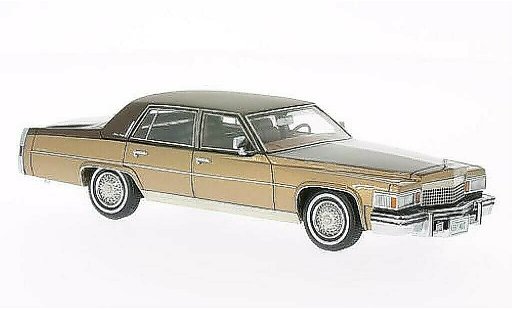 Cadillac Fleetwood Brougham 1/43 Matrix marron 1978 miniature