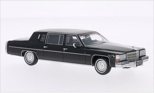 Cadillac Fleetwood Limousine 1/43 Neo Formal Berline noire/mat-noire 1980 miniature