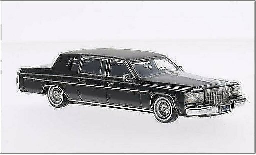 Cadillac Fleetwood Limousine 1/43 GLM Formal Berline noire/mat-noire 1984 miniature