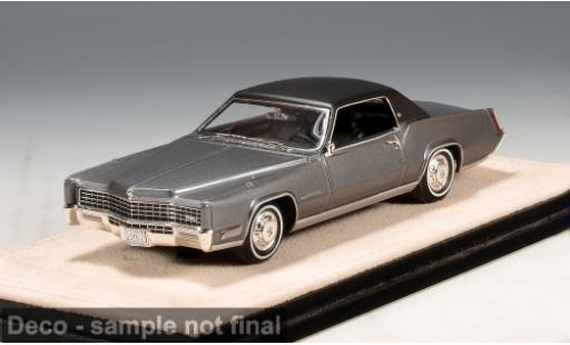 Cadillac Fleetwood 1/43 Stamp Models grise/noire 1967 1:43 miniature