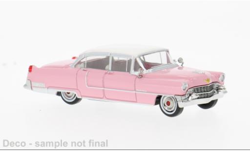 Cadillac Fleetwood 1/87 Brekina pink/noire 1955 1:87 miniature