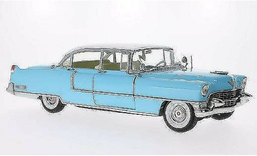 Cadillac Fleetwood Sixty Special 1/18 Greenlight Series 60 bleu/blanche 1955 miniature