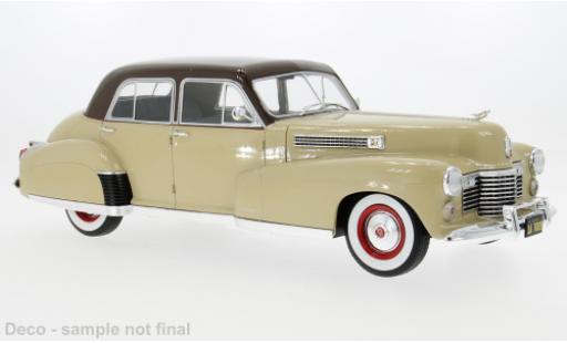 Cadillac Fleetwood 1/18 MCG Series 60 Special Sedan beige/marron 1941 1:18 miniature