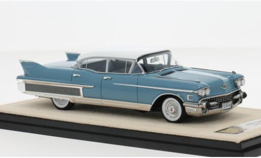 Cadillac Fleetwood 1/43 Stamp Models Sixty Special bleue/blanche 1958 1:43 miniature