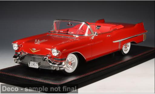 Cadillac Series 62 1/18 Stamp Models Cabriolet rouge 1957 1:18 miniature