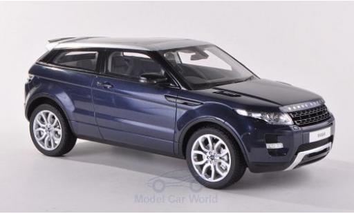Miniature Land Rover Range Rover 1/18 Century Dragon Evoque metallise bleue RHD 2011 ohne Vitrine Land Rover Range Rover 1/18 Century Dragon Evoque metallise bleue RHD 2011 ohne Vitrine miniature