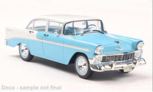 Miniature Chevrolet Bel Air 1/24 WhiteBox 4-Door bleue 1:24 Chevrolet Bel Air 1/24 WhiteBox 4-Door bleue 1:24 miniature