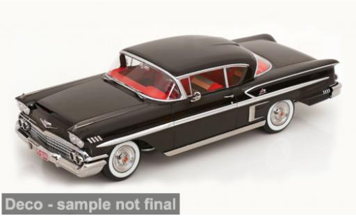 Miniature Chevrolet Bel Air Impala noire/rouge 1958 1/18 KK Scale