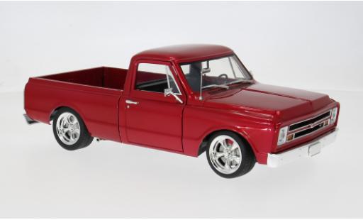 Chevrolet C-10 1/18 ACME Custom rouge 1967 1:18 miniature