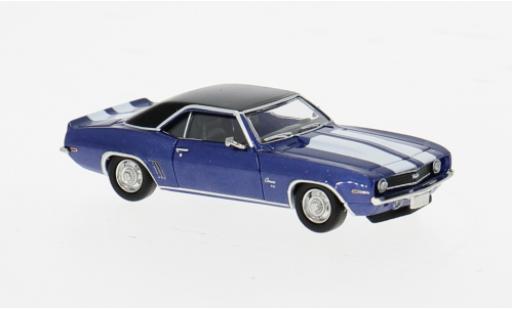 Chevrolet Camaro 1/87 Brekina bleue/noire 1969 1:87 miniature