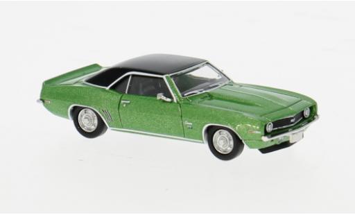 Chevrolet Camaro 1/87 Brekina verte/noire 1969 1:87 miniature