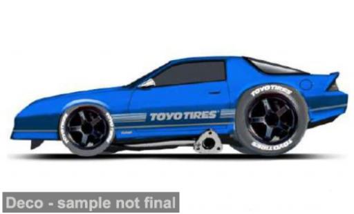 Chevrolet Camaro 1/64 Maisto IROC-Z bleue 1988 1:64 miniature
