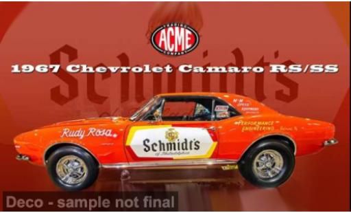 Chevrolet Camaro 1/18 ACME RS/SS 1967 Schmidt's Drag Team 1:18 miniature