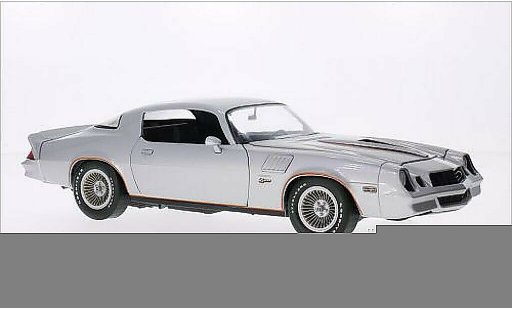 Chevrolet Camaro Z28 1/18 Greenlight grise/orange 1978 miniature